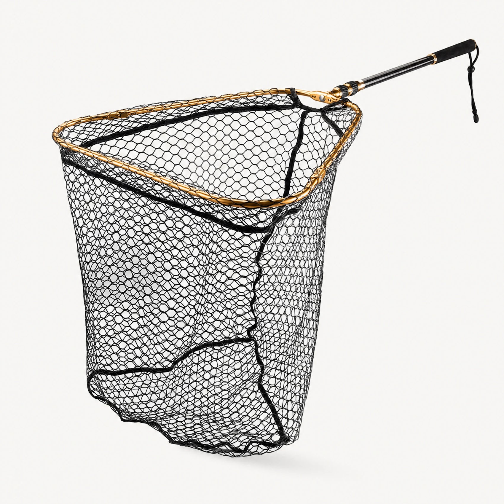 KA Angler Gold Carbon Fibre Telescopic Landing Net