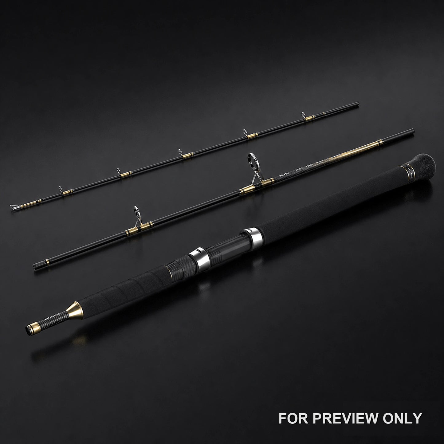 Nautic Light Popping Travel Rod, 3-Piece