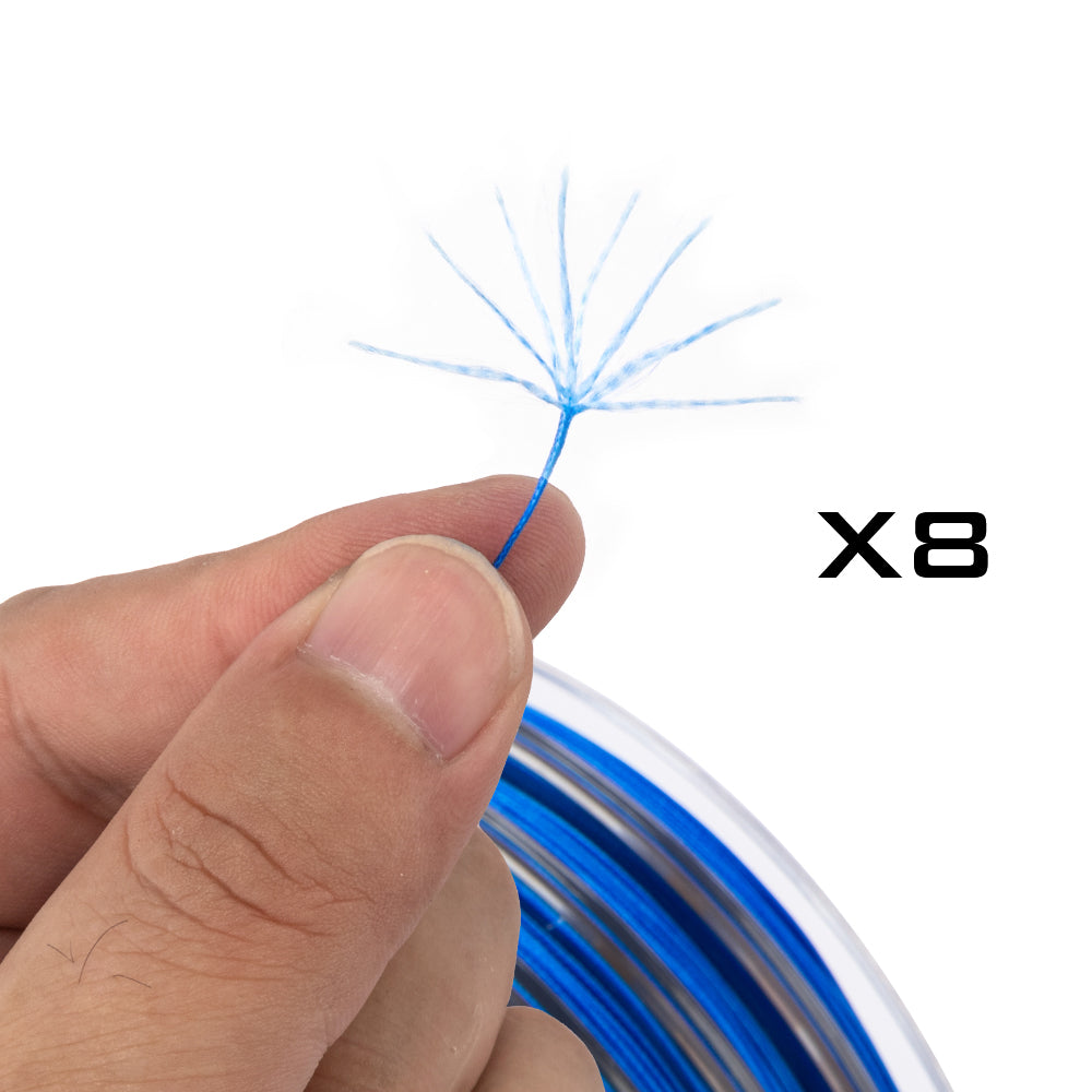 Vortis X8 Braid Line - Blue
